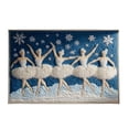 thumbnail image 2 of ddioayh Bath Mat Nonslip and Absorbent Quick Drying Lightweight Portable for Home Bathroom Use Easter Themed Printed Crystal Velvet Floor Mat for Holiday Celebration, 2 of 6