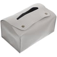 thumbnail image 3 of Dispensador de servilletas Porta pañuelos para coche Porta toallas de papel de PU Dispensador de servilletas, 3 of 7