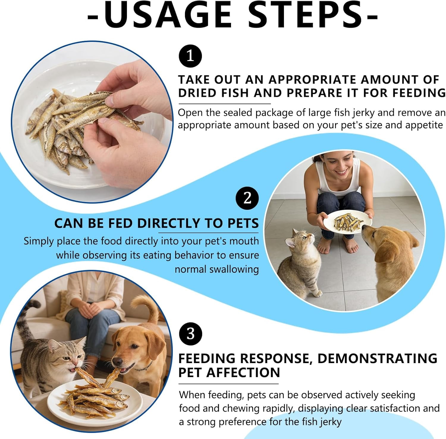 Jumbo Freeze-Dried Minnows 3 oz | Large Size 1.6-2.8 Inch Whole Fish | Natural Protein Snacks for Cats, Dogs, Turtles & Hamsters | Crunchy Treats for Dental Health (3 oz)