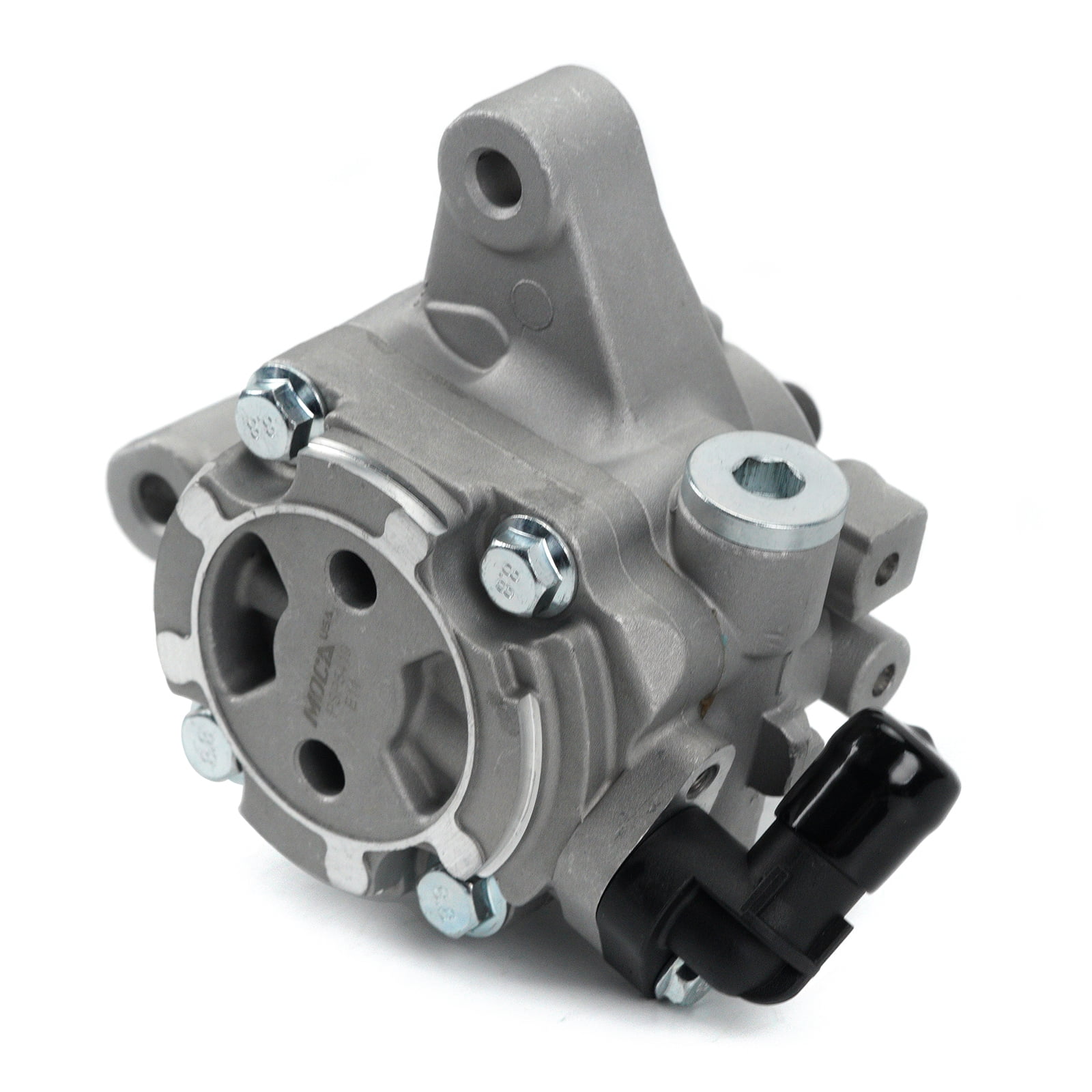 MOCA AUTOPARTS Power Steering Pump with Serpentine Belt 7PK1730 Fit for 2002-2006 Acura RSX 2.0L & 2002-2006 Honda CR-V 2.4L