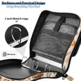 thumbnail image 4 of FORMRS Zipper Binder with Shoulder Strap 2-inch Ring 500 Sheet Capacity File Bag, Campfire Pattern, 4 of 5