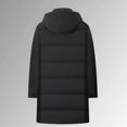 thumbnail image 4 of Chaqueta de plumón de lujo de diseñador para hombre, marca de invierno, con capucha extraíble, relleno de plumón de pato, ropa de abrigo para el frío, chaqueta de invierno para hombre, 4 of 5