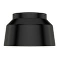 thumbnail image 5 of Hunter - Cranbrook 1-light Matte Black, Medium Size Flush Mount Light, Dimmable, Modern Style, Bell Shaped, for Bedrooms, Dining, Living Rooms - 19023, 5 of 7