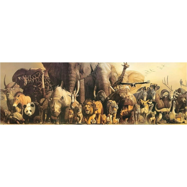 Noah's Ark Panoramic by Haruo Takino 1000-Piece Puzzle - Walmart.com