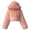 Pink, variant on GDREDA Women Fluffy Faux Fur Coat Cropped Jacket Puffer Jacket Zip Up Winter Warm Fuzzy Teddy Jacket Red,S
