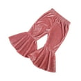 thumbnail image 5 of One opening 1-6Y Fashion Newborn Toddler Baby Girls Bell Bottoms Velvet Casual Pants Elastic Waist Children Kids Girls Long Flare Trousers, 5 of 5