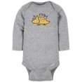 thumbnail image 5 of Gerber Baby Boys' Long Sleeve Onesies Bodysuits, 6-Pack, 5 of 8