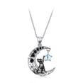 thumbnail image 1 of Collar de Gato Luna Bañado en Plata, 1 of 9