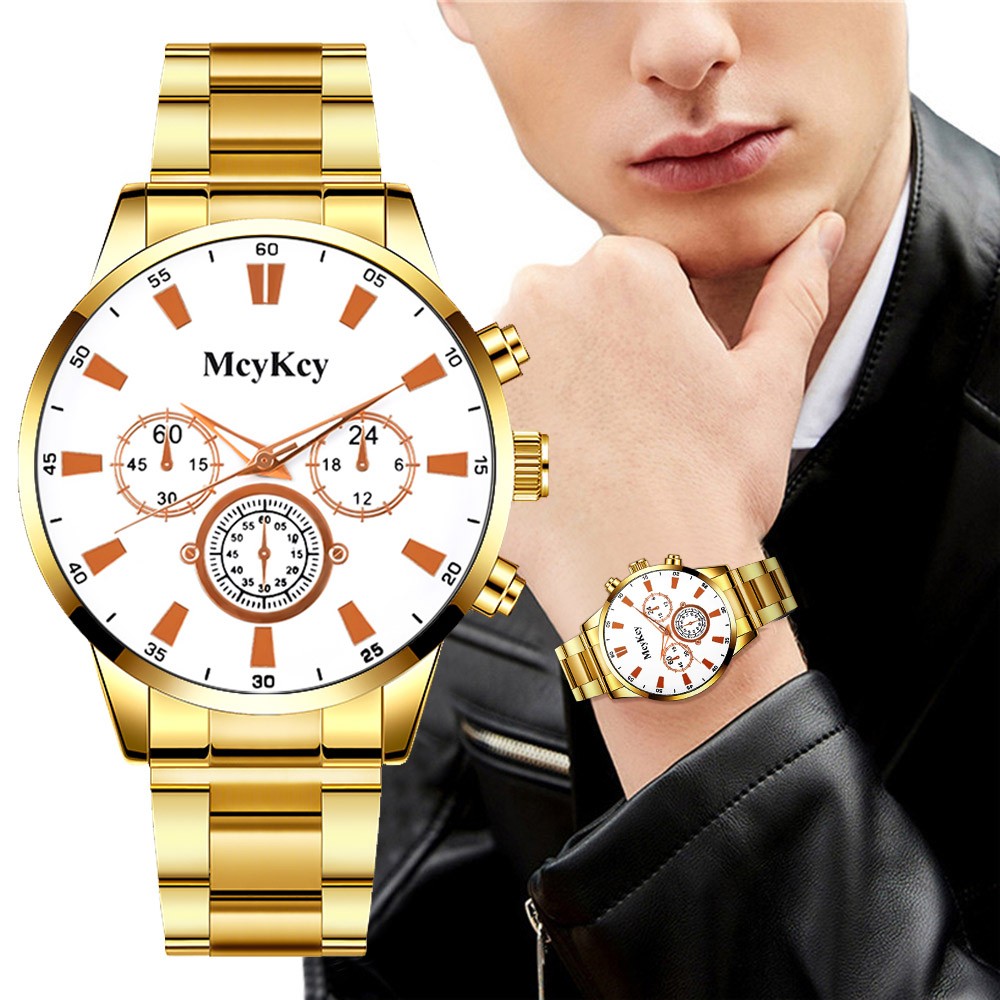 Coappsuiop Watches For Men Men Business Fashion Gents Quartz Watch Men