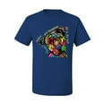 thumbnail image 3 of Dean Russo The Only Person Dog Lover Men's Graphic T-Shirt, Royal, 5X-Large, 3 of 6