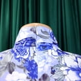 thumbnail image 6 of AURA Women Floral Print Long Sleeve Maxi Skirt Set S-XXXL Elegant Tie Waist Two Piece Outfit, 6 of 10