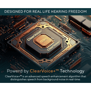 Eara Explore Li+ Bluetooth Rechargeable OTC Hearing Aids, Pair