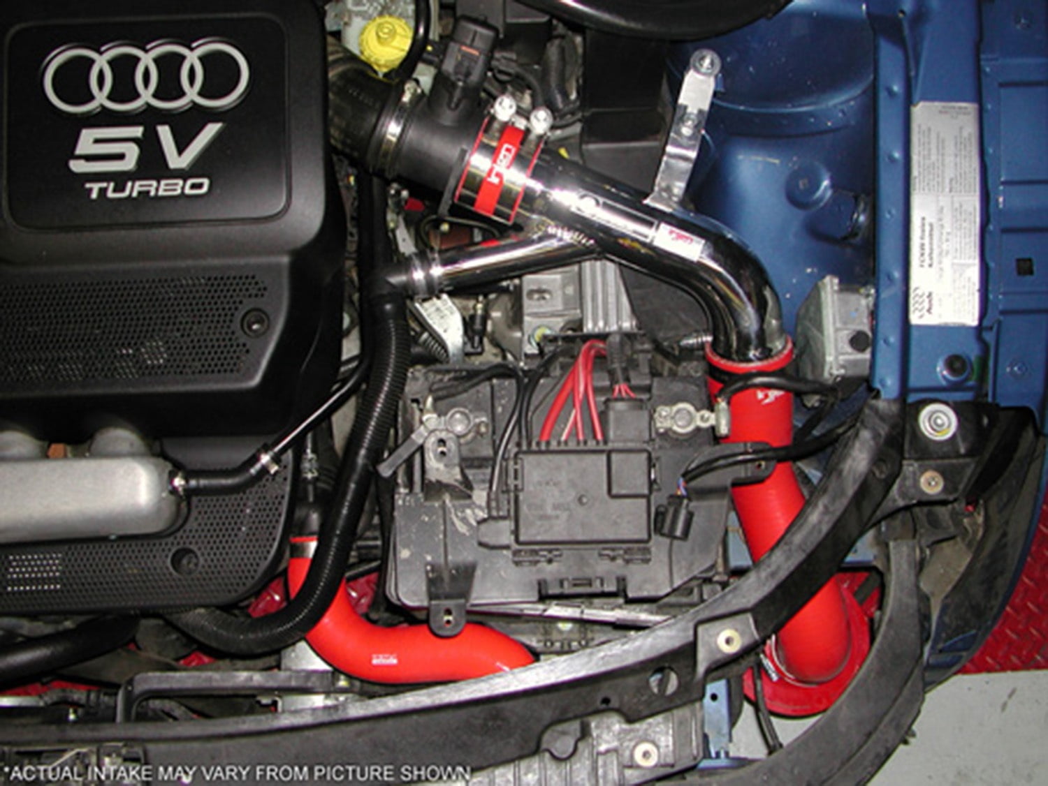 Injen 00-02 TT TT Quattro 180HP Motor Only Polished Cold Air Intake Fits select: 2000-2006 AUDI TT