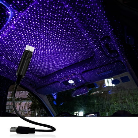 

USB LED Roof Atmosphere Star Light for Car Projector Adjustable Night Light Lamp