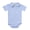 Light Blue, variant on QNANSPI Baby Boys and Girls Romper, Toddler One Piece Jumpsuit, Unisex Baby Turn Down Collar Short Sleeve Romper Solid Color Jumpsuit for 0-24 Months Toddlers