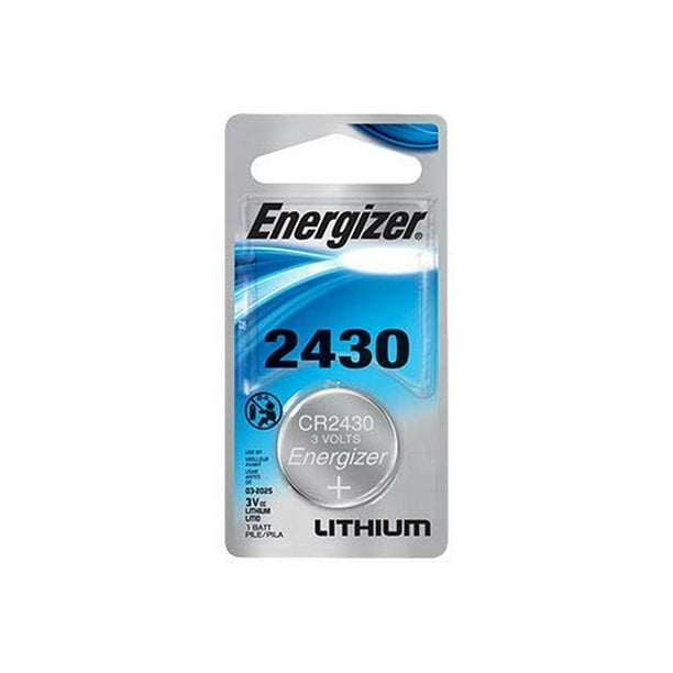 2 Pack Energizer Ecr2430bp Lithium 3 Volt Coin Cell Battery Walmart Com Walmart Com