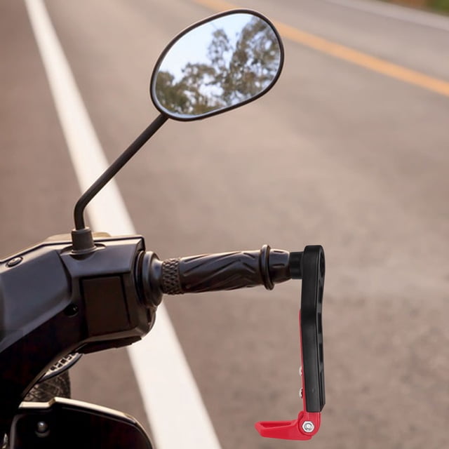 OHOIOLLA 1Par Protector Para Manillar De Motocicleta En Aleación De Aluminio Rojo Para Off Road