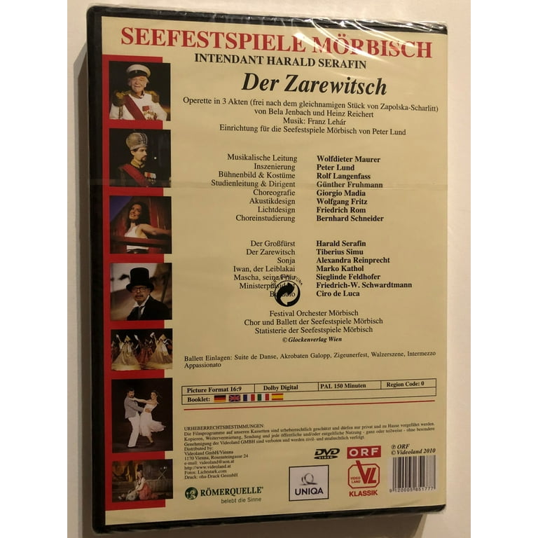 Der Zarewitsch [DVD] [Import] 【公式通販】