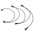 thumbnail image 3 of FRCOLOR Guitar Effector Cable 1Pc Practical Guitar Instrument Effector Cable Guitar Effector Connecting Wire (Black),55.91"X0.94"X0.39", 3 of 4