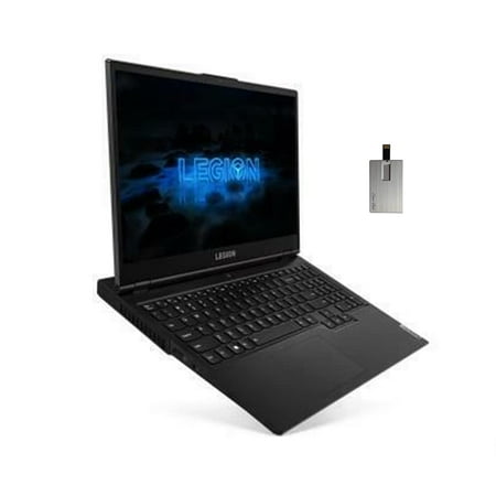 Lenovo 2022 Legion 5 15.6" FHD Gaming Laptop, Intel Core i7-10750H, 32GB RAM, 1TB PCIe SSD + 1TB HDD, NVIDIA GeForce RTX 2060 Graphics, Backlit Keyboard, Win 10 Home, Black, 32GB USB Card