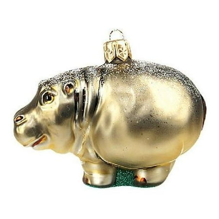 hippopotamus wildlife hippo polish glass christmas hippopotamus wildlife hippo polish glass christmas