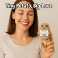 thumbnail image 2 of Muñeca de ganchillo Positive Potato con 30 bonitos letreros para hermana, 2 of 6