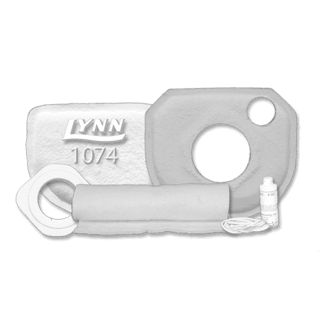 Lynn 1074 Replacement Combustion Chamber Kit For Burnham V-7 Series Boilers With Swing Out