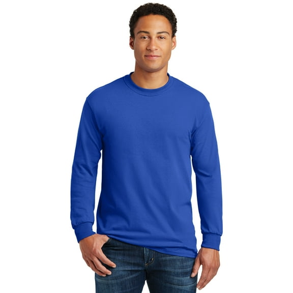 Heavy Cotton 100% Cotton Long Sleeve T-Shirt
