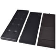 thumbnail image 4 of Topbuy Folding Storage Stool Padded Ottoman Faux Leather Foot Rest Seat Black, 4 of 5