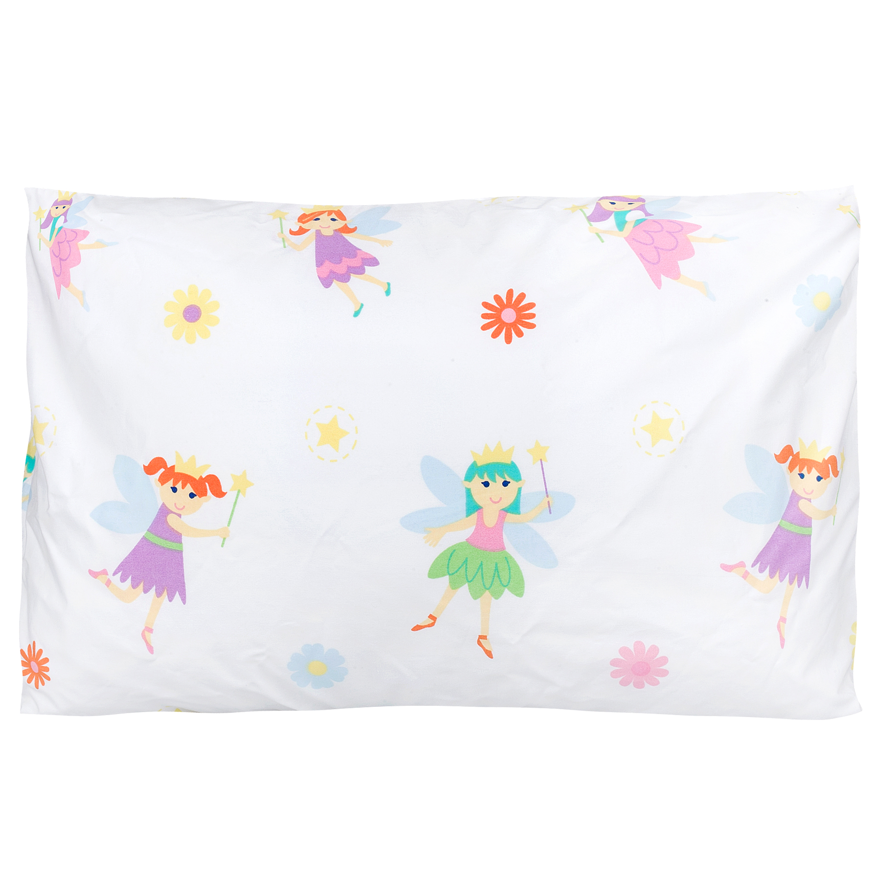 Fairy Princess 100 Cotton Hypoallergenic Pillow Case