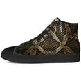 thumbnail image 3 of Aidianart Womens Snake High Top Shoes High Top Canvas Sneakers Size 15.5, 3 of 5