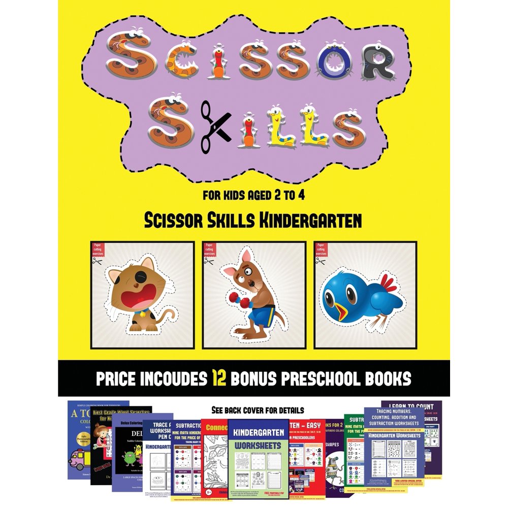 Scissor Skills Kindergarten: Scissor Skills Kindergarten (Scissor