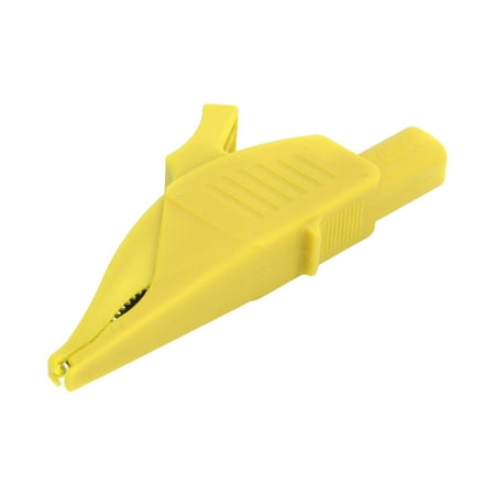 

Electric Clip Power Charging Clamp Electric Test Clip Test Terminal Clip Power Test Accessories Electric Clip Brass Current Insulation PA Cover 4mm/0.2in Tail Type Electric Test