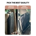 thumbnail image 3 of Owleys Luxury Kick Mat - Black Eco-Leather Back Seat Protector for Kids, Universal Fit, 1 pc, 3 of 13