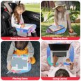 thumbnail image 5 of PHANCIR 17" x 13" Youth Lap Desk Unicorn Style, Lightweight Soft Touch Youth Lap Desk with Portable Handles, Lap Bed Tray with Felt Accents for Youth Writing, Reading, Art Creation and Playing, 5 of 7