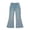 Light Gray, variant on Gunia Girls' Jeans Fashion With Rhinestone Details Flared Bottom Legging Teen Youth Casual Wear Denim Pants 5-16 Years