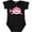 AB-Black, variant on Inktastic Cute Pink Shark Boys or Girls Baby Bodysuit