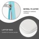 thumbnail image 3 of Notebook Computer Bag PU Waterproof for Storage 2Pcs Blue Laptop Bag, 3 of 3
