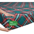 thumbnail image 3 of PC Deep Pocket Queen Sheet Set Fit Breathable Microfiber Soft Queen Size Sheet Set Hotel Style Bed Sheet Set for Women Men Flower, 3 of 8