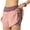 Pink, variant on Women's Workout Running Shorts Quick Dry 2 in 1 Athletic Gym Shorts with Pocket