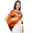 thumbnail image 4 of Horse Chiffon Hair Scarf for Women, Lightweight Breathable Silk Scarf, 180*73 inches, Head Wrap for Summer and Fall Fashion, 4 of 6