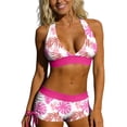thumbnail image 6 of Enjoytime Swimsuit for Women Cute Halter 2 Piece Bikini Sets for Women Modest Bathing Suit Summer Athletic Swimwear, 6 of 8
