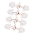 thumbnail image 1 of 4 botones de alternancia para abrigos, accesorios, botones sencillos para prendas de vestir, de cuero sintético, prácticos. Blanco, 1 of 9