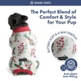 thumbnail image 3 of Pijama para perro Spark Paws Christmas Recovery, muérdago, 4XL, 3 of 8