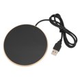 thumbnail image 3 of Beverage Warmer, Tea Warmer Mug Warmer Coffee Warmer Plate Auto Powered Off Small Portable Beverage Warmer 55 Degree Constant Temperature Setting for Tea, 3 of 8