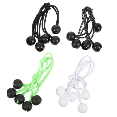 

HOMEMAXS 20pcs Ball Bungee Cord Heavy Duty Durable Bungee Cord Heavy Duty Tie Cord