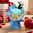 thumbnail image 4 of Valentines Decor, Ongmies Mini Rose Bouquet Artificial Flowers Gift for Birthday, Christmas, Valentine's Day, Wedding Party Decoration, 4 of 5
