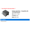 thumbnail image 2 of Parking Light Relay - Compatible with 1991 Buick Riviera, 2 of 2