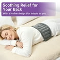 thumbnail image 3 of Microwave Heating Pad for Back, Waist, Leg, Period Cramps Heat Pack Portale, Blue, 3 of 10