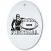 Cafepress Personalized Football Player O